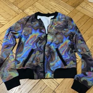 Bnwt jacket multicolored size Small Reflex